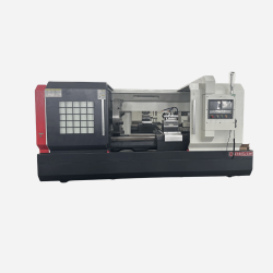 CK6180 flat bed CNC lathe machine 30x120 for long shaft turning