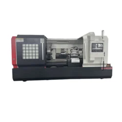 ZCIT CK6180 heavy duty flat bed CNC lathe machine 30 inch swing 120 inch length with 12 position turret and manual chuck