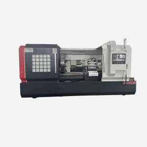 CK6180 flat bed CNC lathe machine 30x120 for long shaft turning
