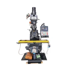 ZCIT No. 5 turret milling machine with 5HP continuously variable speed head for metal milling