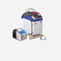 1500W portable laser welding machine for welding, cleaning, and rust removal