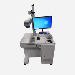 desktop fiber laser marking machine with Raycus laser source
