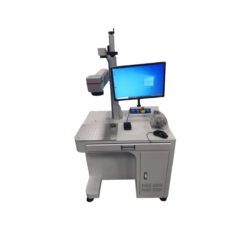 ZCIT THF30 desktop fiber laser marking machine 30W for metal engraving and part tagging