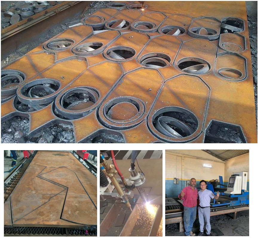 Gantry Plasma Cutting machine sample